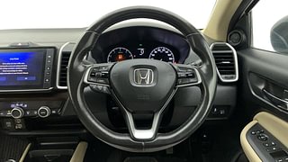 Used 2021 Honda City ZX Petrol Manual interior STEERING VIEW