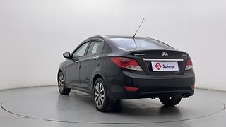 Used 2014 Hyundai Verna [2011-2015] Fluidic 1.6 CRDi SX Opt AT Diesel Automatic exterior LEFT REAR CORNER VIEW