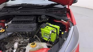 Used 2021 Tata Tiago XZA+ AMT Petrol Automatic engine ENGINE LEFT SIDE HINGE & APRON VIEW