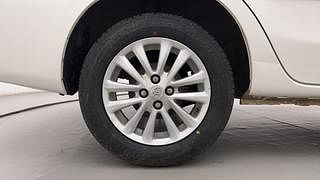 Used 2014 Toyota Etios [2010-2017] VX D Diesel Manual tyres RIGHT REAR TYRE RIM VIEW