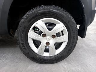 Used 2019 Renault Kwid [2015-2019] RXT Opt Petrol Manual tyres LEFT REAR TYRE RIM VIEW