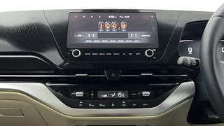 Used 2022 Kia Carens Luxury Plus 1.4 Petrol 7 STR Petrol Manual interior MUSIC SYSTEM & AC CONTROL VIEW