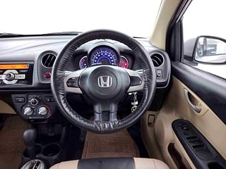 Used 2015 Honda Amaze [2013-2016] 1.2 VX AT i-VTEC Petrol Automatic interior STEERING VIEW