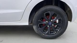Used 2017 Ford Figo [2015-2019] Titanium 1.2 Ti-VCT Petrol Manual tyres LEFT REAR TYRE RIM VIEW