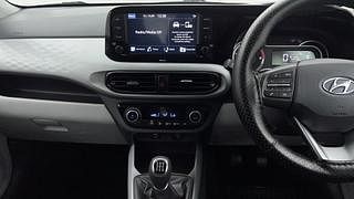 Used 2020 Hyundai Grand i10 Nios Sportz 1.2 Kappa VTVT Petrol Manual interior MUSIC SYSTEM & AC CONTROL VIEW