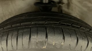 Used 2018 Maruti Suzuki Alto K10 [2014-2019] VXi Petrol Manual tyres LEFT FRONT TYRE TREAD VIEW