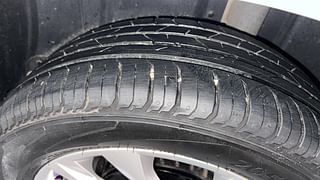 Used 2023 Skoda Slavia Ambition 1.0L TSI MT Petrol Manual tyres LEFT REAR TYRE TREAD VIEW