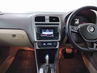 Used 2017 volkswagen Vento 1.5L Highline Diesel AT Diesel Automatic interior MUSIC SYSTEM & AC CONTROL VIEW