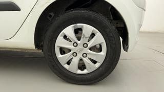 Used 2012 Hyundai i10 [2010-2016] Magna 1.2 Petrol Petrol Manual tyres LEFT REAR TYRE RIM VIEW