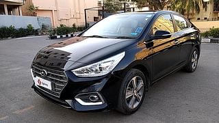 Used 2018 Hyundai Verna [2017-2020] 1.6 VTVT SX Petrol Manual exterior LEFT FRONT CORNER VIEW