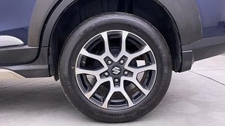 Used 2022 Maruti Suzuki XL6 Alpha AT Petrol Petrol Automatic tyres LEFT REAR TYRE RIM VIEW