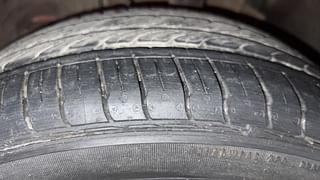 Used 2021 Tata Tiago Revotron XZ Plus Petrol Manual tyres LEFT FRONT TYRE TREAD VIEW