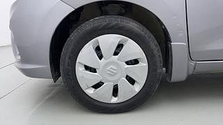 Used 2019 Maruti Suzuki Celerio VXI Petrol Manual tyres LEFT FRONT TYRE RIM VIEW