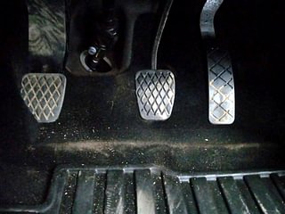 Used 2022 MG Motors Astor Super EX 1.5 MT Petrol Manual interior PEDALS VIEW