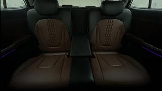 Used 2022 Hyundai Alcazar Platinum 7 STR 1.5 Diesel MT Diesel Manual interior REAR SEAT CONDITION VIEW