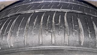 Used 2014 Hyundai Xcent [2014-2017] SX Diesel Diesel Manual tyres LEFT FRONT TYRE TREAD VIEW