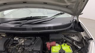Used 2019 Nissan Micra [2013-2020] XL (O) Petrol Manual engine ENGINE LEFT SIDE HINGE & APRON VIEW