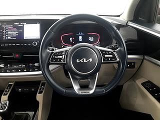 Used 2022 Kia Carens Luxury Plus 1.4 Petrol 6 STR Petrol Manual interior STEERING VIEW