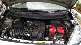 Used 2015 Nissan Micra [2013-2020] XV CVT Petrol Manual engine ENGINE LEFT SIDE HINGE & APRON VIEW