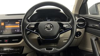 Used 2022 Skoda Slavia Ambition 1.0L TSI MT Petrol Manual interior STEERING VIEW