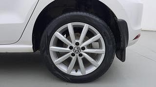 Used 2018 Volkswagen Polo [2017-2020] Highline Plus 1.5 (D) Diesel Manual tyres LEFT REAR TYRE RIM VIEW