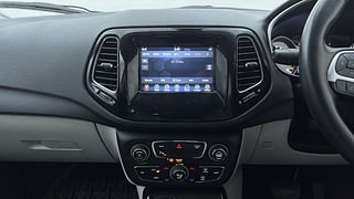 Used 2018 JEEP Compass [2017-2021] Limited 1.4 Petrol AT Petrol Automatic interior MUSIC SYSTEM & AC CONTROL VIEW