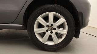 Used 2011 Volkswagen Polo [2010-2014] Highline 1.6L (P) Petrol Manual tyres LEFT REAR TYRE RIM VIEW