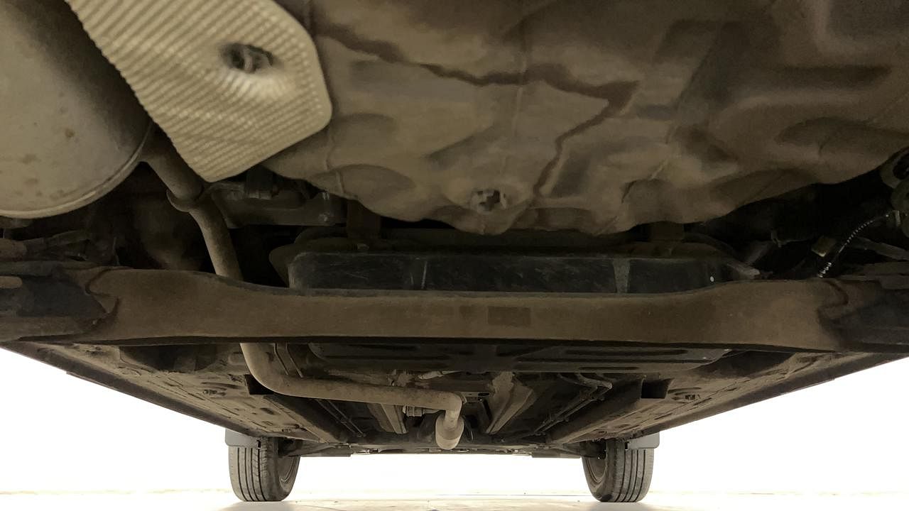Used 2022 Renault Kiger RXT (O) AMT Dual Tone Petrol Automatic extra REAR UNDERBODY VIEW (TAKEN FROM REAR)