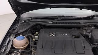Used 2017 Volkswagen Ameo [2016-2020] Comfortline 1.5L (D) Diesel Manual engine ENGINE RIGHT SIDE HINGE & APRON VIEW