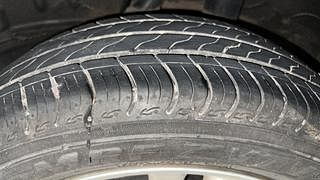 Used 2021 honda Amaze 1.2 VX CVT i-VTEC Petrol Automatic tyres LEFT REAR TYRE TREAD VIEW