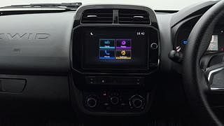 Used 2021 Renault Kwid 1.0 RXT Opt Petrol Manual interior MUSIC SYSTEM & AC CONTROL VIEW