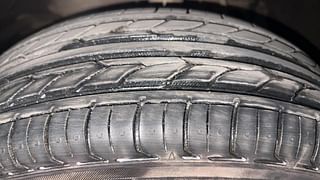 Used 2015 Maruti Suzuki Alto K10 [2014-2019] VXi Petrol Manual tyres LEFT FRONT TYRE TREAD VIEW