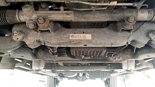 Used 2017 Mahindra Scorpio [2017-2020] S7 Plus Diesel Manual extra FRONT LEFT UNDERBODY VIEW