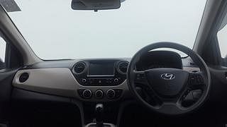 Used 2017 Hyundai Grand i10 [2017-2020] Sportz (O) AT 1.2 Kappa VTVT Petrol Automatic interior DASHBOARD VIEW