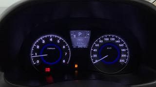Used 2013 Hyundai Verna [2011-2015] Fluidic 1.6 VTVT SX Opt AT Petrol Automatic interior CLUSTERMETER VIEW