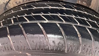 Used 2017 Maruti Suzuki Celerio [2014-2021] VXi AMT (O) Petrol Automatic tyres LEFT REAR TYRE TREAD VIEW