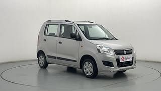 Used 2015 Maruti Suzuki Wagon R 1.0 [2013-2019] LXi CNG Petrol+cng Manual exterior RIGHT FRONT CORNER VIEW