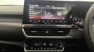 Used 2020 Kia Seltos GTX Plus AT D Diesel Automatic interior MUSIC SYSTEM & AC CONTROL VIEW