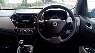 Used 2015 Hyundai Grand i10 [2013-2017] Sportz 1.2 Kappa VTVT Petrol Manual interior STEERING VIEW