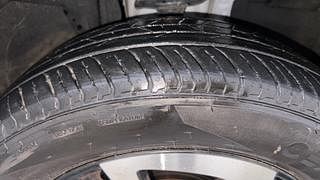 Used 2022 Nissan Magnite XV Premium Turbo CVT Petrol Automatic tyres RIGHT FRONT TYRE TREAD VIEW