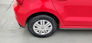 Used 2019 Volkswagen Polo [2018-2022] Trendline 1.0 (P) Petrol Manual tyres RIGHT REAR TYRE RIM VIEW