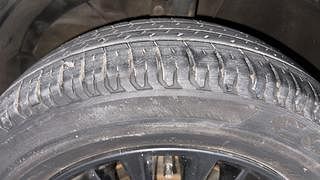 Used 2019 Maruti Suzuki XL6 [2019-2022] Alpha MT Petrol Petrol Manual tyres LEFT FRONT TYRE TREAD VIEW