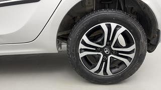 Used 2019 Tata Tiago [2016-2020] Revotorq XZ Diesel Manual tyres LEFT REAR TYRE RIM VIEW