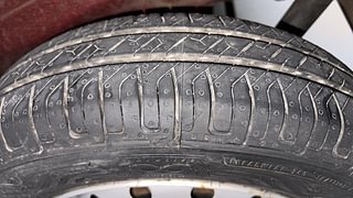 Used 2013 Maruti Suzuki Wagon R 1.0 [2013-2019] LXi CNG Petrol+cng Manual tyres LEFT REAR TYRE TREAD VIEW