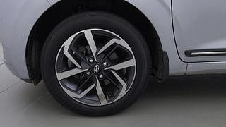 Used 2021 Hyundai Grand i10 Nios Asta 1.2 Kappa VTVT Petrol Manual tyres LEFT FRONT TYRE RIM VIEW