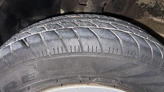 Used 2019 Maruti Suzuki Wagon R 1.0 [2019-2022] LXI CNG Petrol+cng Manual tyres LEFT FRONT TYRE TREAD VIEW