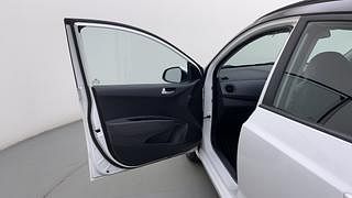 Used 2019 Hyundai Grand i10 [2017-2020] Sportz 1.2 Kappa VTVT Dual Tone Petrol Manual interior LEFT FRONT DOOR OPEN VIEW