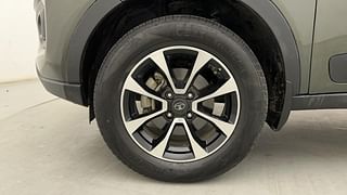 Used 2020 tata Nexon XZA Plus (O) AMT Petrol Automatic tyres LEFT FRONT TYRE RIM VIEW
