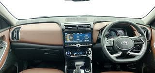 Used 2021 Hyundai Alcazar Signature (O) 6 STR 2.0 Petrol AT Petrol Automatic interior DASHBOARD VIEW