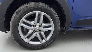 Used 2022 Renault Triber RXZ AMT Petrol Automatic tyres LEFT FRONT TYRE RIM VIEW